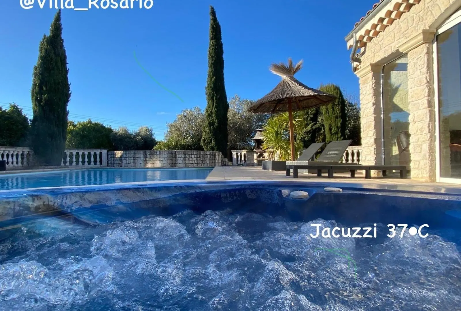 Holiday home Villa Rosario Piscine Jacuzzi Sauna Spa Petanque Chateauneuf-du-Rhone