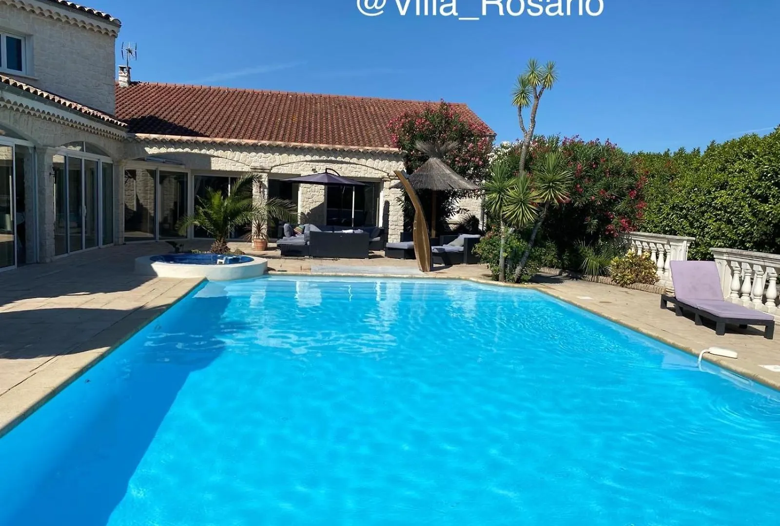 Villa Rosario Piscine Jacuzzi Sauna Spa Petanque Chateauneuf-du-Rhone