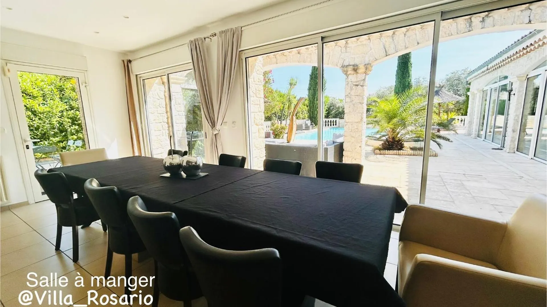 Villa Rosario Piscine Jacuzzi Sauna Spa Petanque Chateauneuf-du-Rhone Holiday home